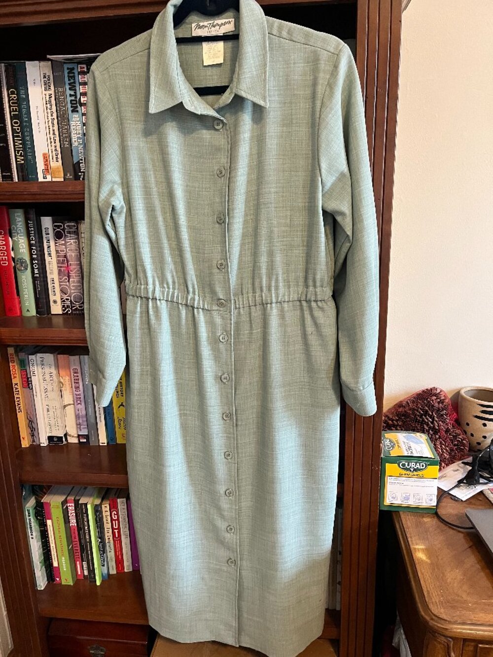 Vintage Women's Mint Green Dress
